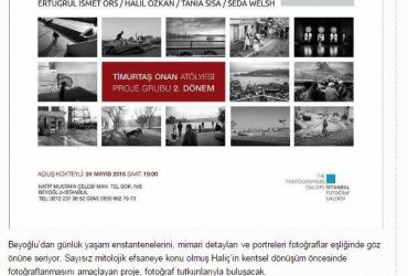 “Haliç ve Semtleri” Sergisi, Mayıs 2016 – İstanbul Fotoğraf Galerisi